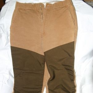 vintage cabelas mens small canvass hunting pants ,